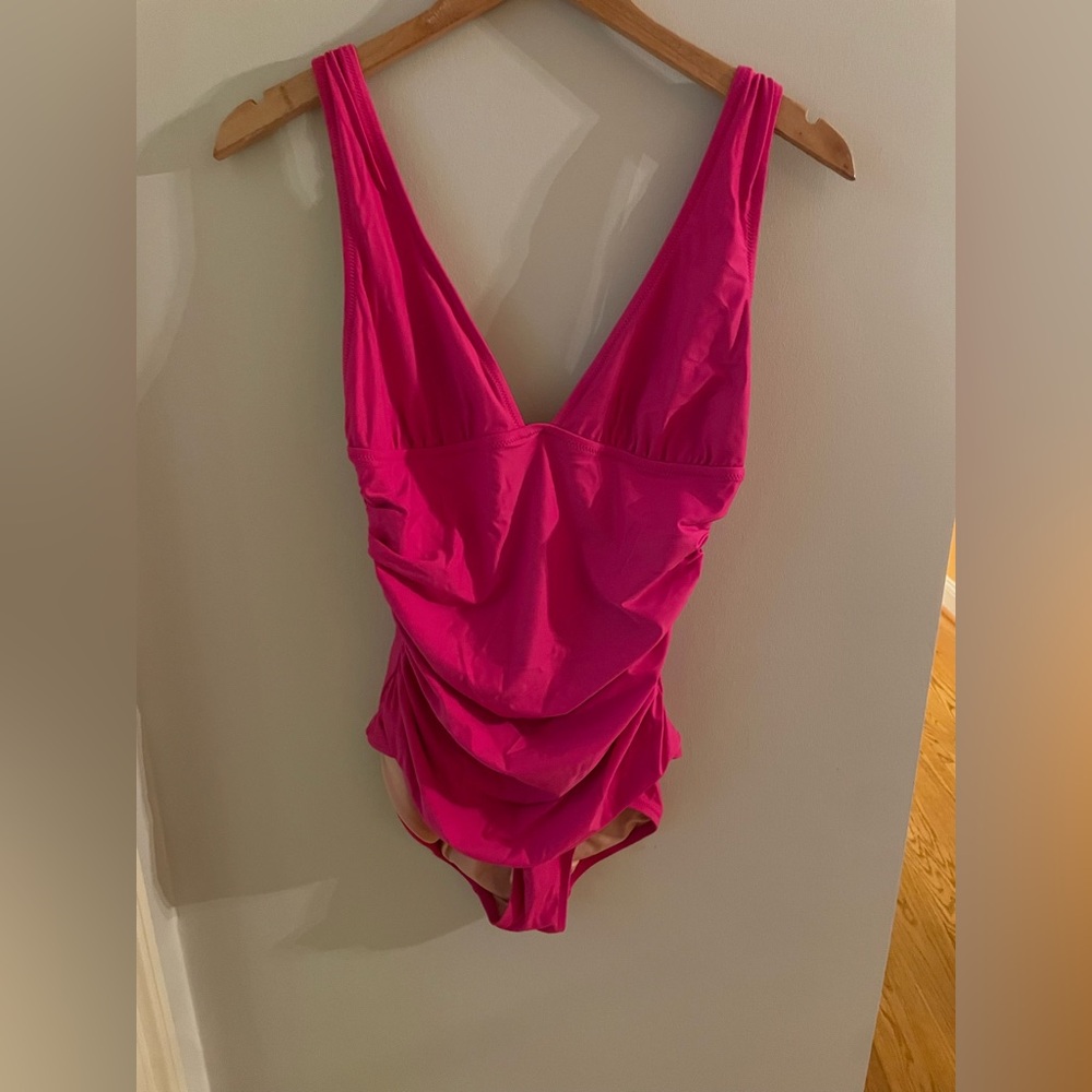 Pink JCrew Swim Suit